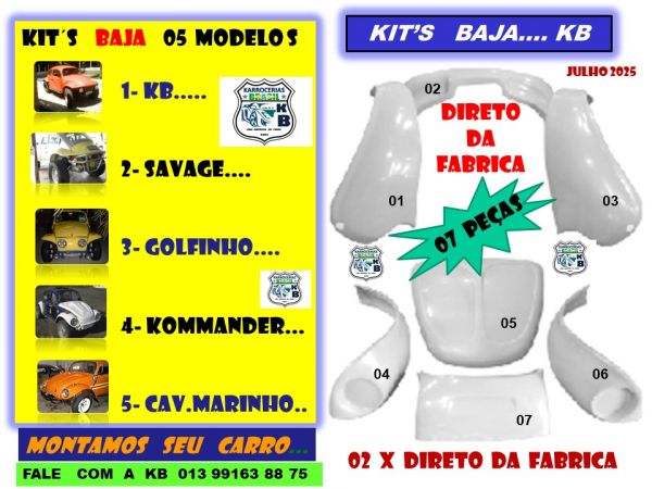 MODELOS KIT BAJA KB ZAP 13 99163-8875